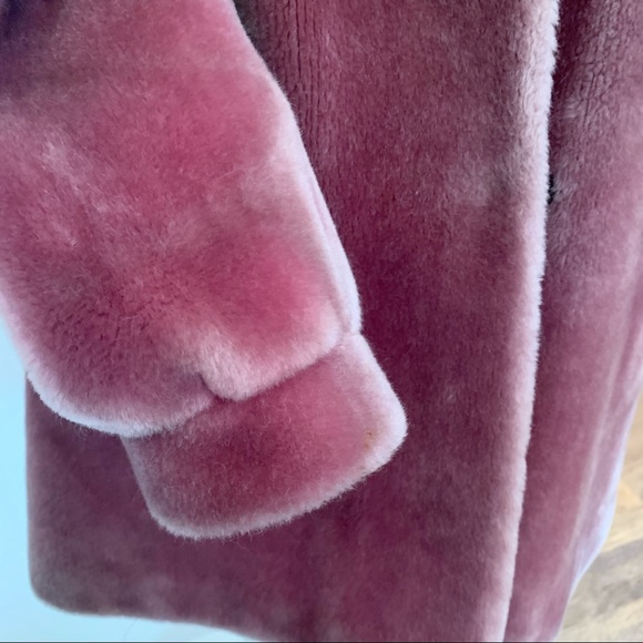 Vintage Sasson Borgazia purple fur coat - Picture 6 of 15